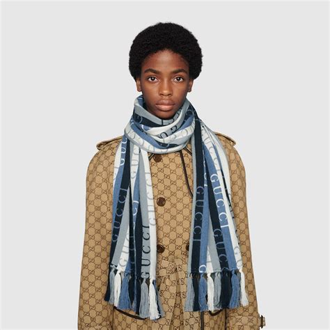 Gucci scarves .